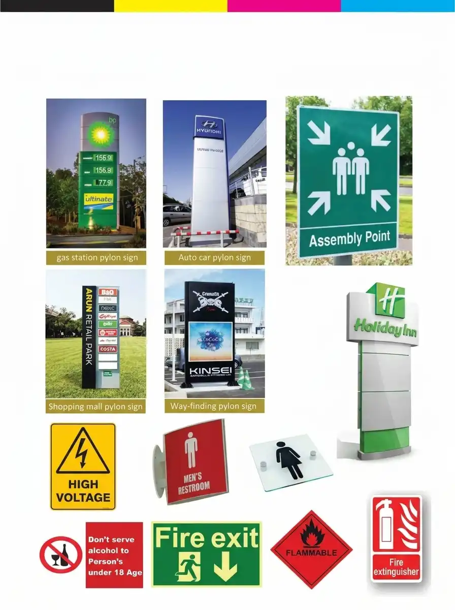 Safety & Direction Signs
